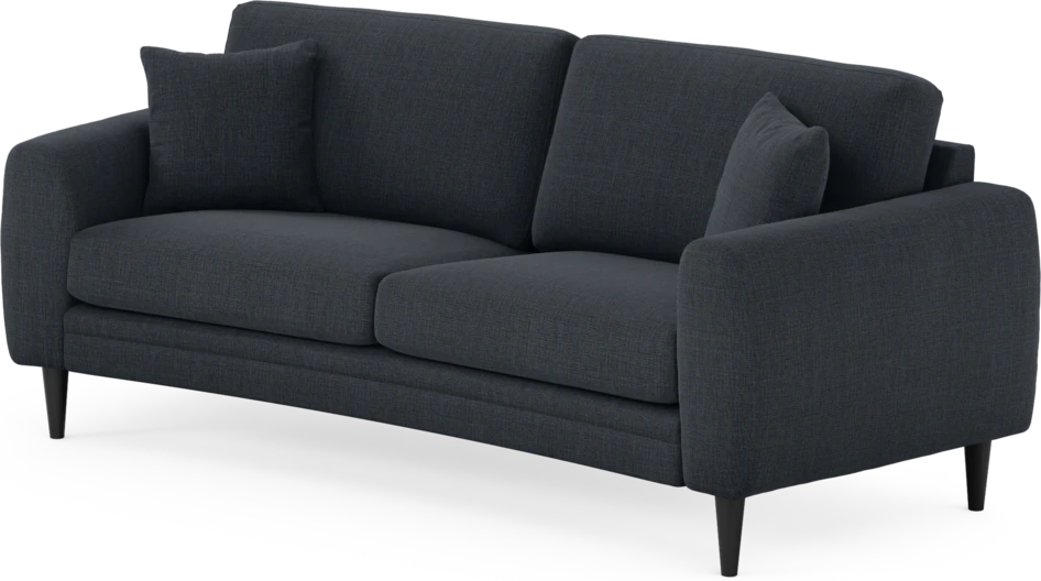 Eden - 2,5-sits soffa svängd - Blå