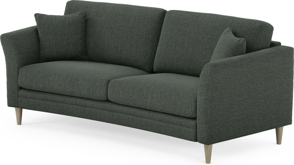 Eden - 2,5-sits soffa svängd - Grön