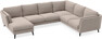 Madison - Hörnsoffa med schäslong vänster - Beige