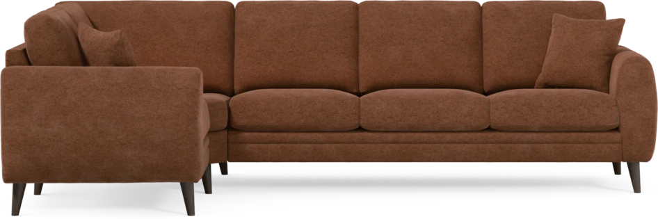 Eden - Hörnsoffa, 1+3-sits - Orange
