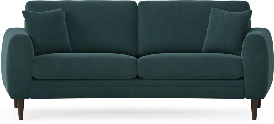 Eden - 2,5-sits soffa svängd - Blå