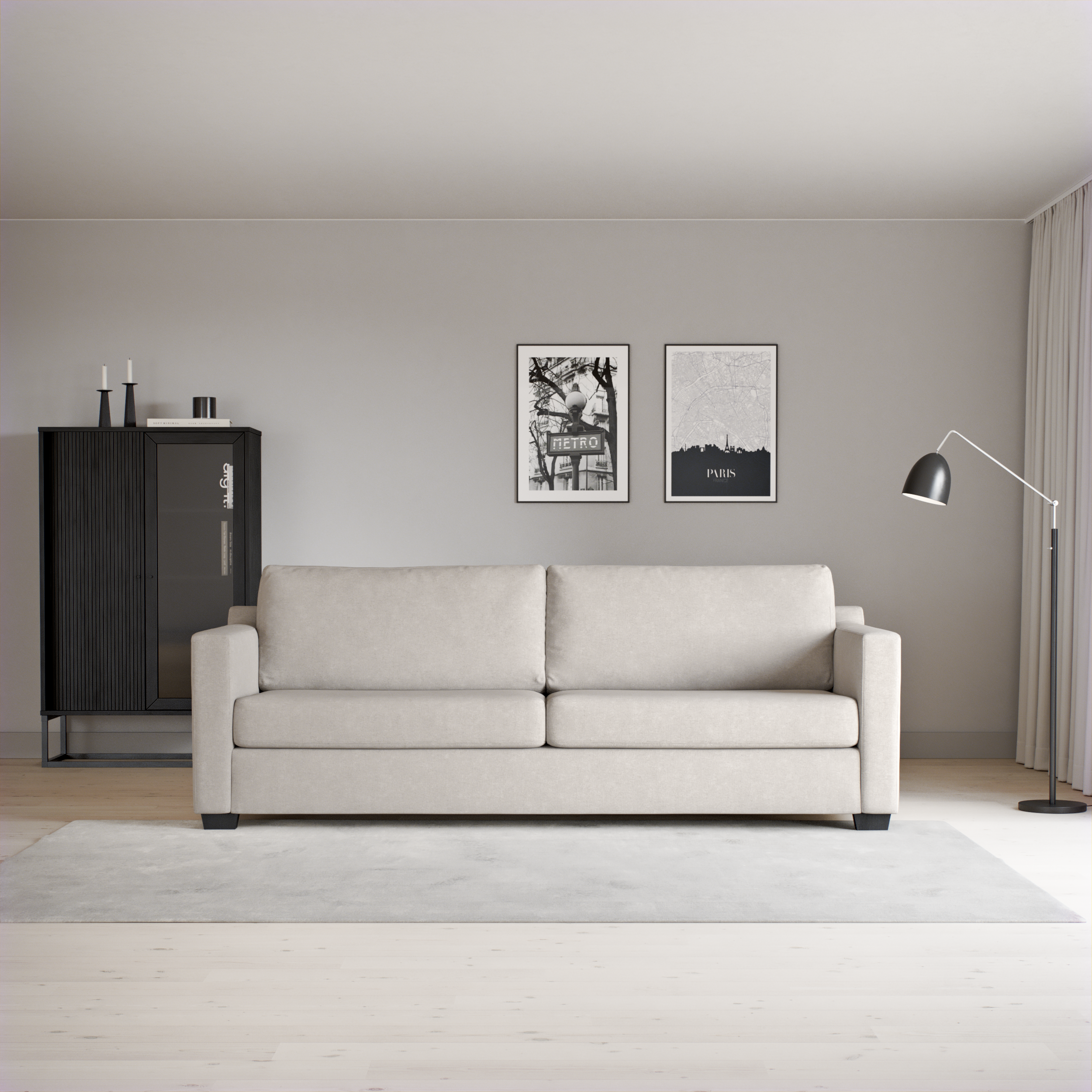 Friday - 3-sits soffa - inspiration