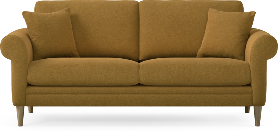 Eden - 2,5-sits soffa - Gul
