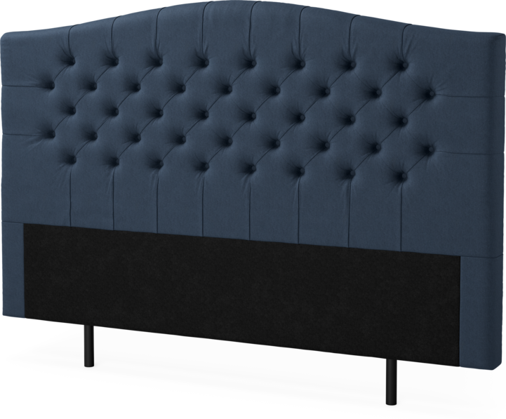 New York välvd - Sänggavel, 90-210 cm - Blå