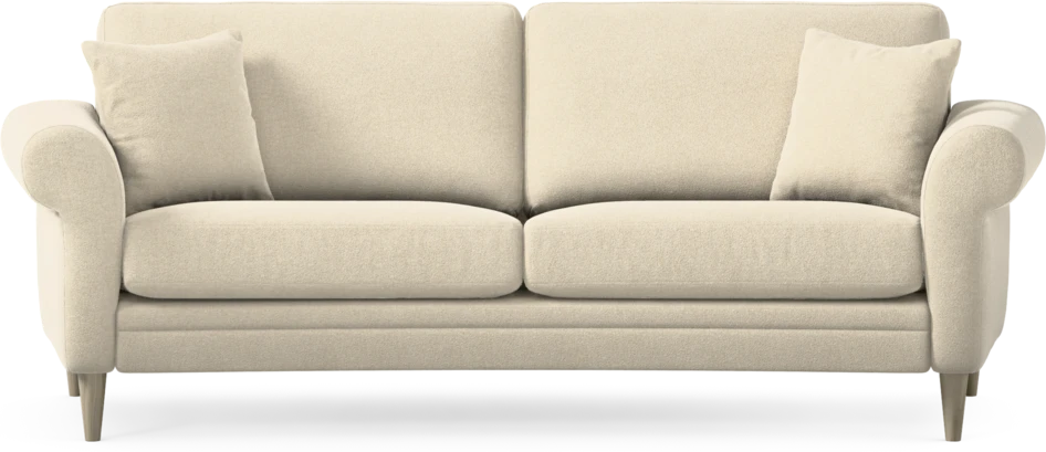 Eden - 2,5-sits soffa svängd - Beige