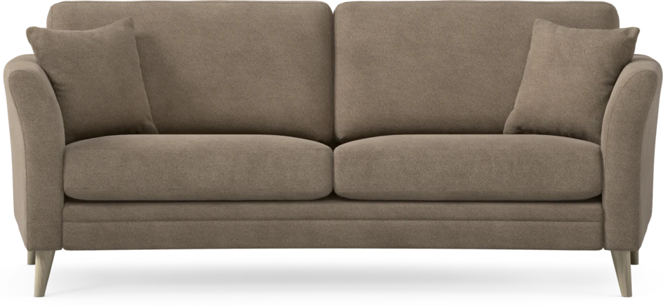 Eden - 2,5-sits soffa svängd - Brun