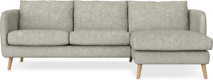 Madison - 2-sits soffa med schäslong höger - Beige