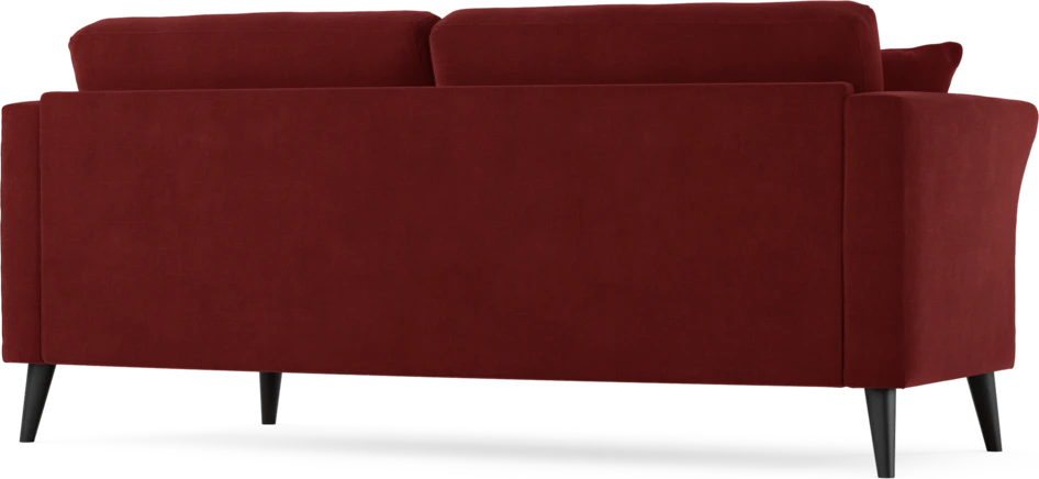 Eden - 2,5-sits soffa svängd - Röd