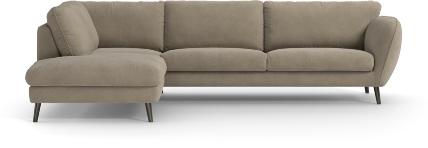 Madison - 3-sits soffa med divan vänster - Beige
