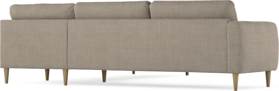 Bridge - Hörnsoffa, 3+3-sits - Beige