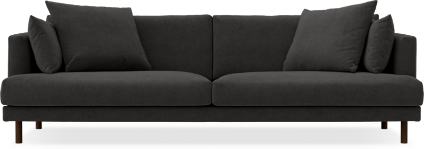 Harper - 4-sits soffa - Grå