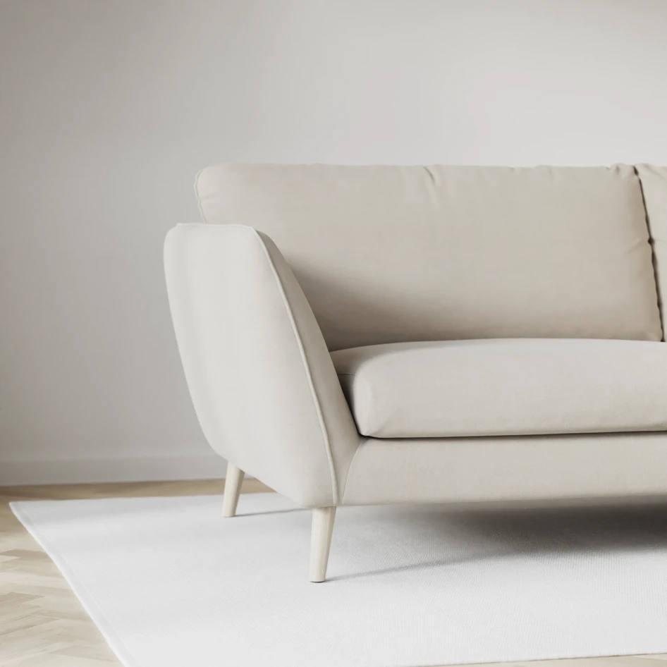Madison Lux - Hörnsoffa med schäslong höger - Beige