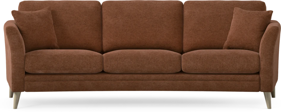 Eden - 3-sits soffa svängd - Orange
