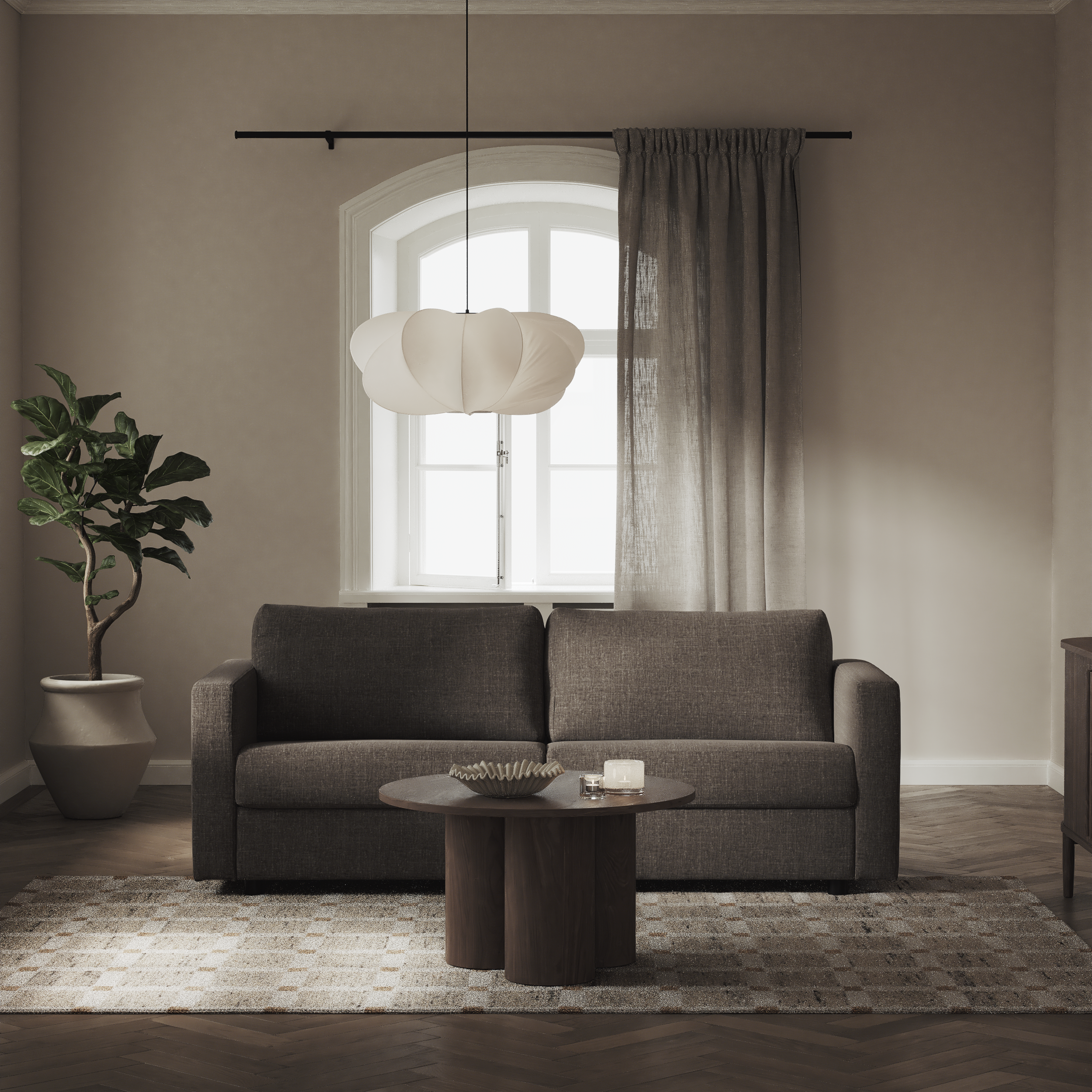 Lindö - Bäddsoffa 3-sits  - inspiration
