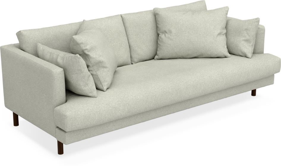 Harper - 3-sits soffa, hel dyna - Beige