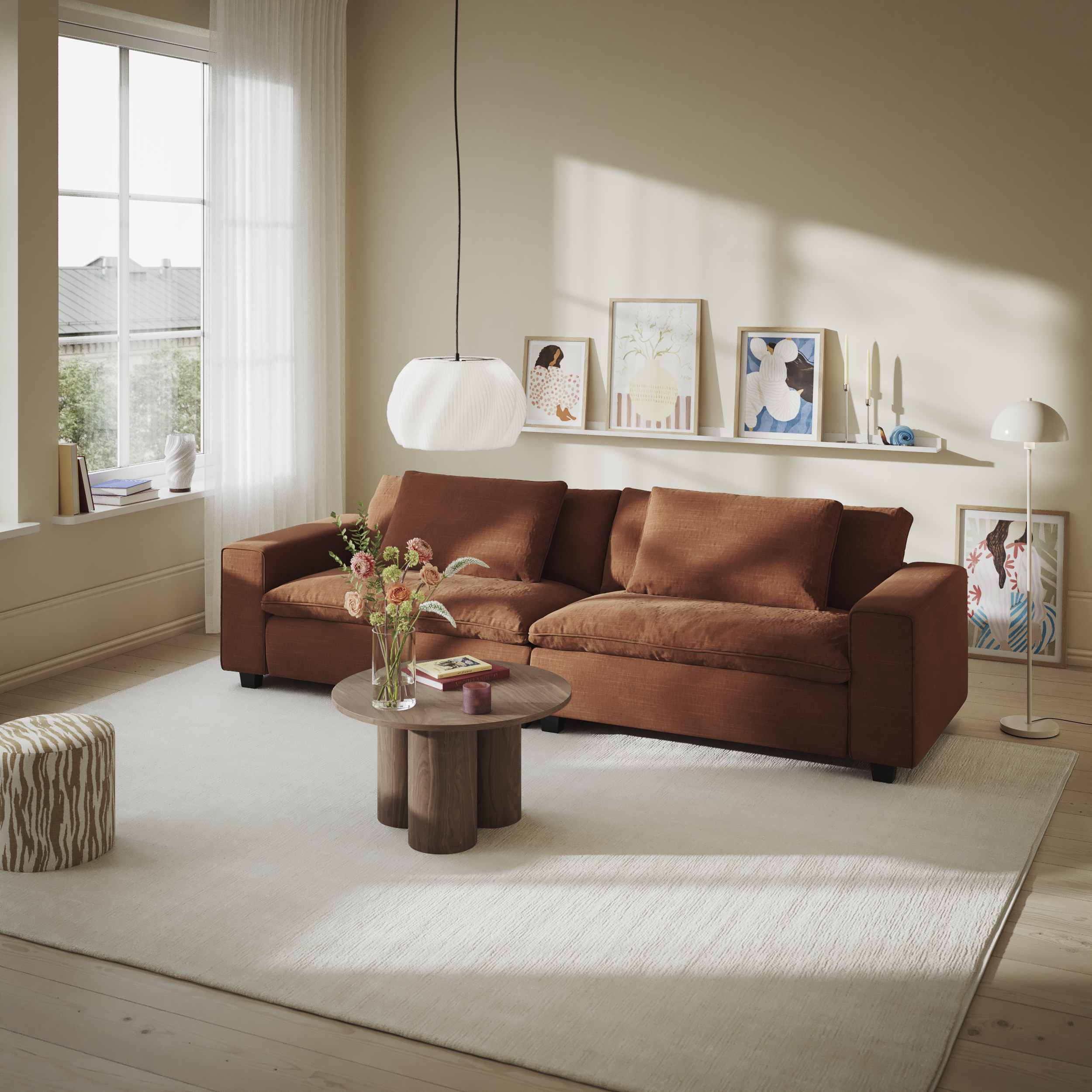 Bellora - 4-sits soffa - inspiration