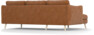 Madison Lux - 2-sits soffa med schäslong vänster - Orange
