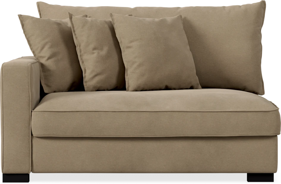 Rossi - 2-sits med armstöd vänster - Beige