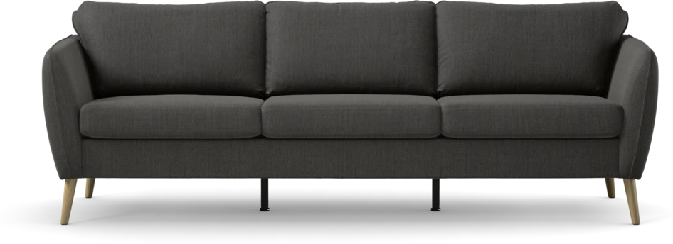 County - 3-sits soffa - Grå