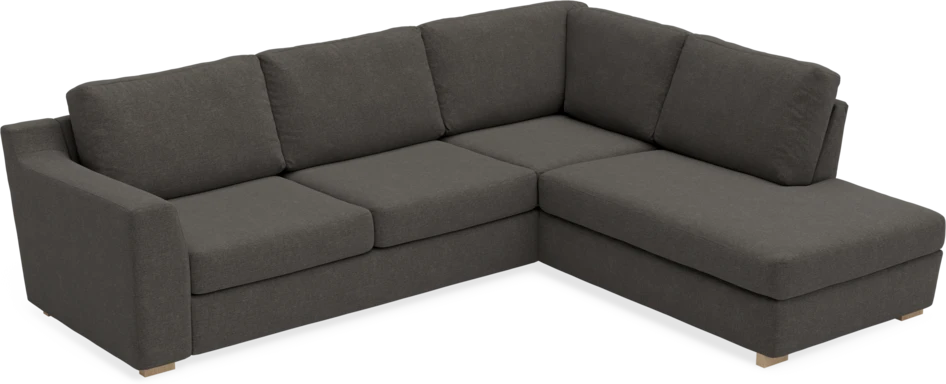 Friday - 2,5-sits soffa med divan höger - Grå