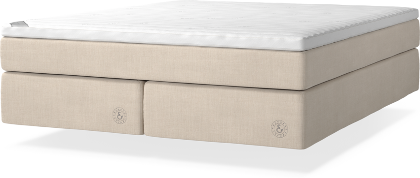 Cape Farewell - Kontinentalsäng, dubbelsäng med svävande utseende