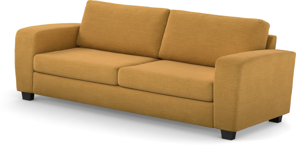Friday - 3-sits soffa - Gul