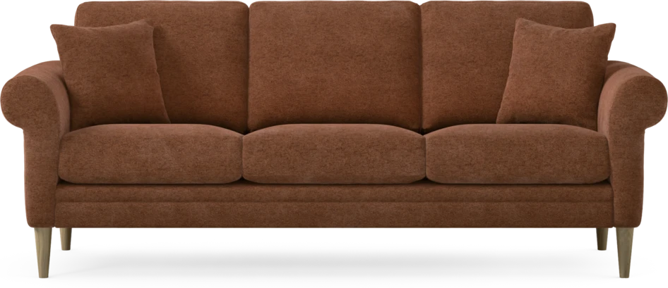 Eden - 3-sits soffa - Orange