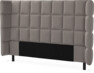 Delux Rutig - Sänggavel, 120-180 cm - Beige