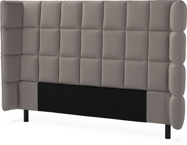 Delux Rutig - Sänggavel, 120-180 cm - Beige