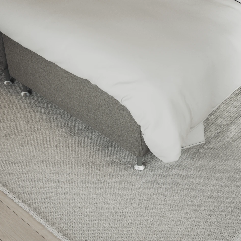 Delux Pikerad XL - Sänggavel, 90-210 cm - Grå