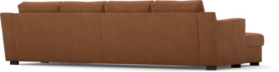 Friday - 2-sits soffa med två schäslonger - Orange