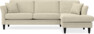 Eden - 2,5-sits soffa med schäslong - Beige
