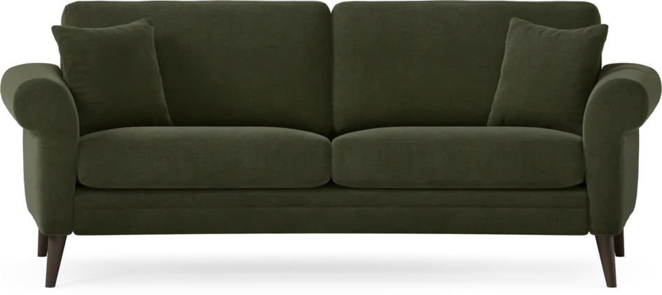Eden - 2,5-sits soffa svängd - Grön
