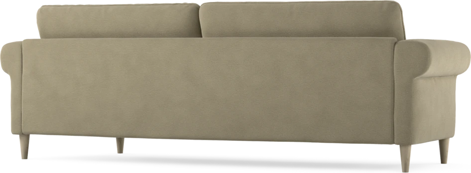 Bridge - 3-sits soffa svängd - Beige