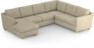 Friday - Hörnsoffa, 3+2-sits med schäslong vänster - Beige