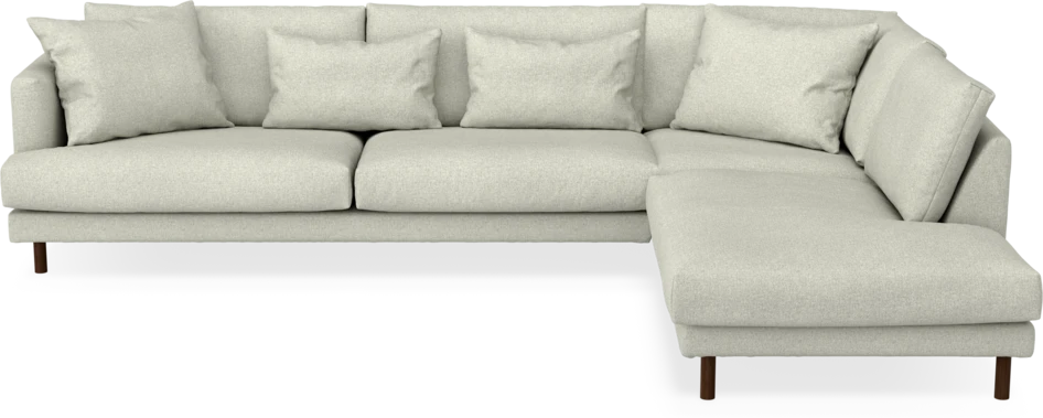 Harper - 3-sits soffa med divan höger - Beige