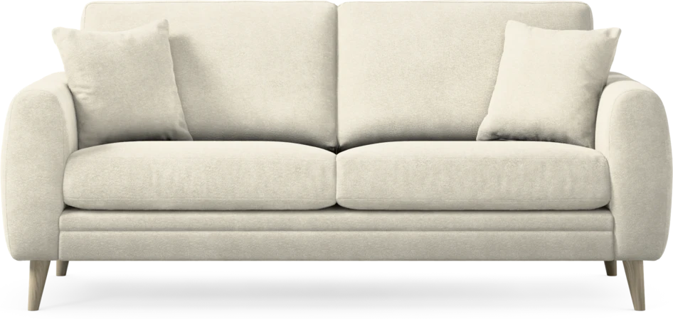 Eden - 2,5-sits soffa - Vit