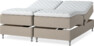 Delux Dream - Ställbar säng, dubbelsäng med bäddmadrass - Beige