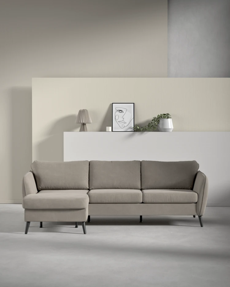 County - 3-sits soffa med flyttbar schäslong - inspiration