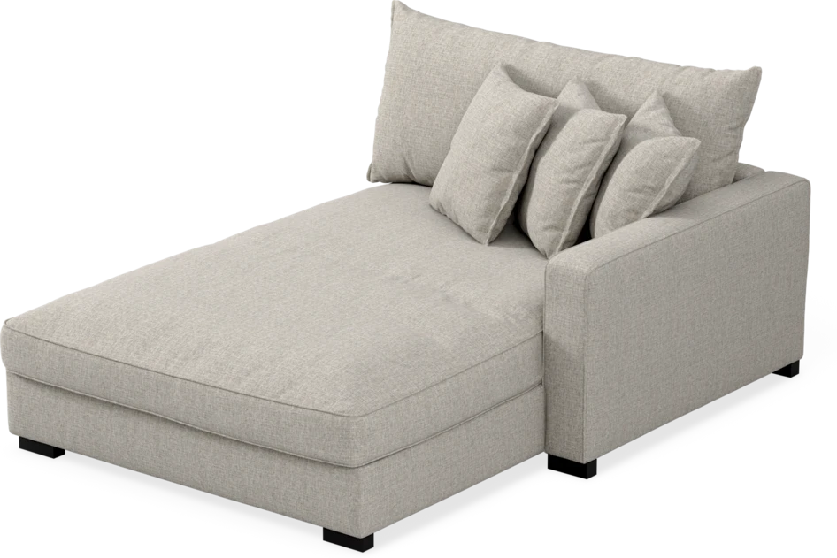 Rossi - Schäslong XL höger - Beige