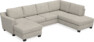 Friday - 3-sits soffa med schäslong vänster och divan höger - Beige