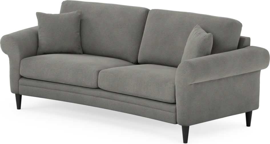 Eden - 2,5-sits soffa svängd - Grå