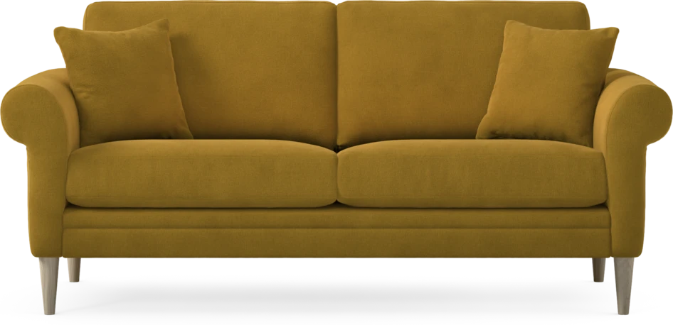 Eden - 2,5-sits soffa - Gul