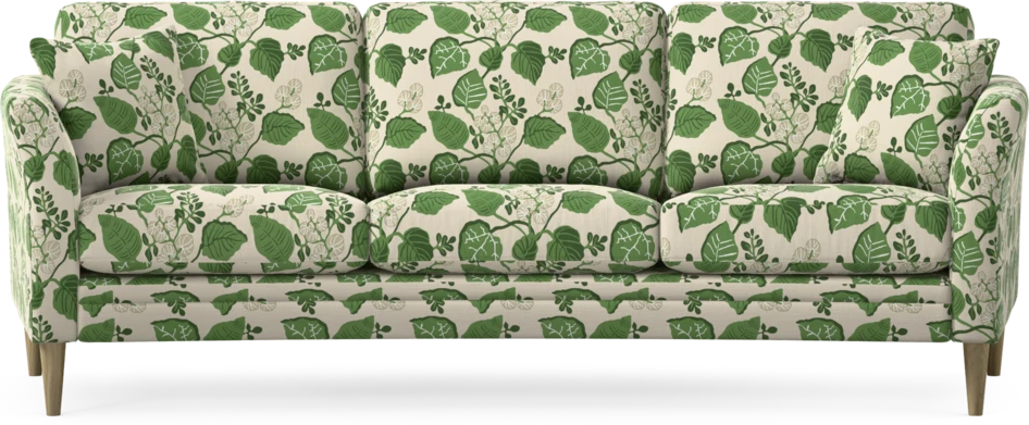 Eden - 3-sits soffa svängd - Flerfärgad