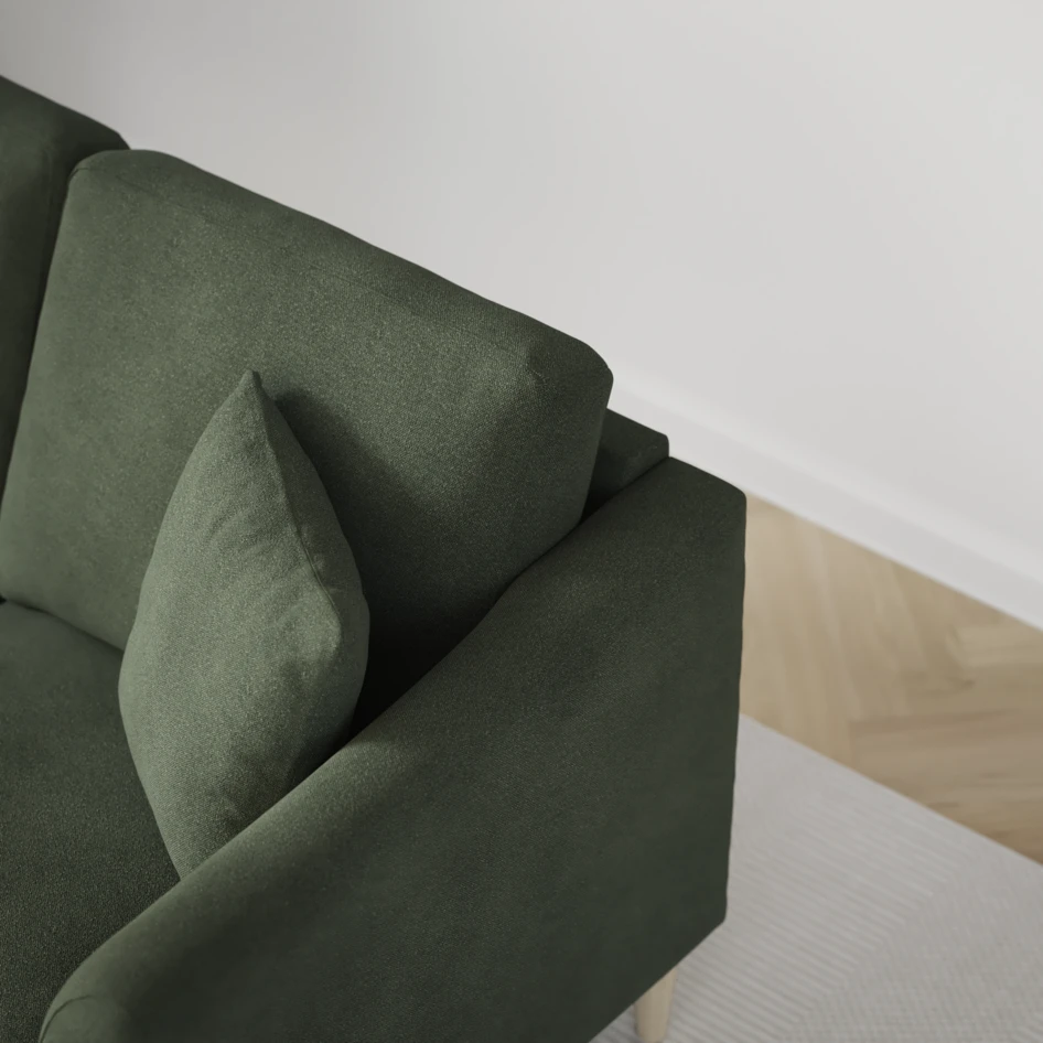 Eden - 3-sits soffa - Grön