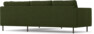 Madison Lux - 2-sits soffa med divan höger - Grön