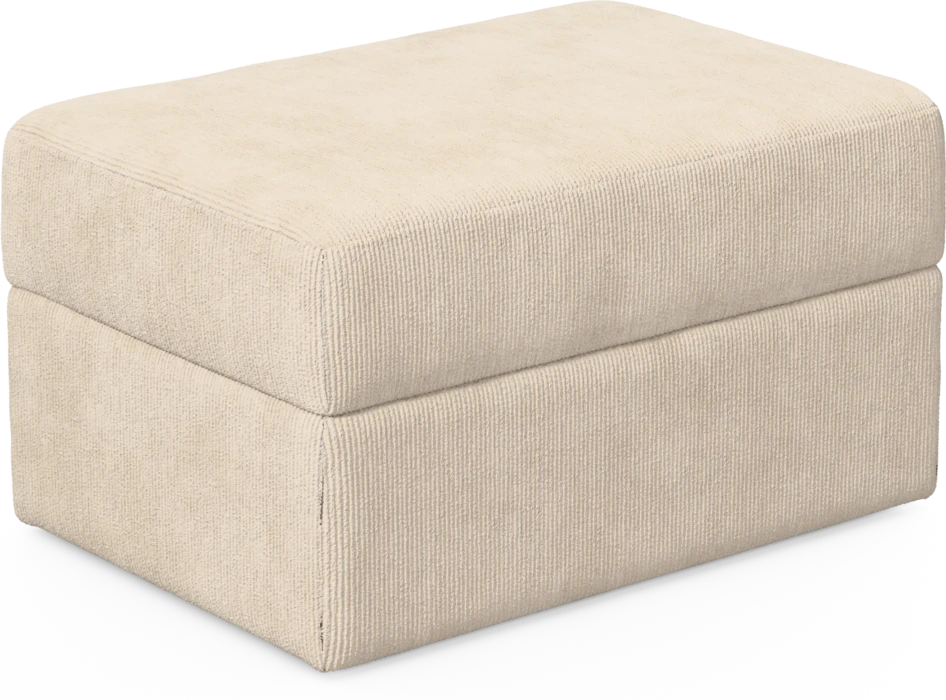 Lindö - Fotpall - Beige