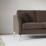 Eden - 2-sits soffa med schäslong - Brun