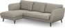 Madison Lux - 2-sits soffa med schäslong vänster - Grå