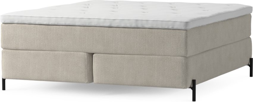 Delux Dream - Kontinentalsäng, dubbelsäng med bäddmadrass och sängben